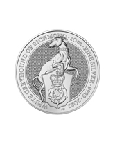 Queen's Beast 2022 White Greyhound of Richmond 10oz Silver Bullion Coin